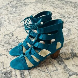 Marc Fisher Block Heel Gladiator Sandal